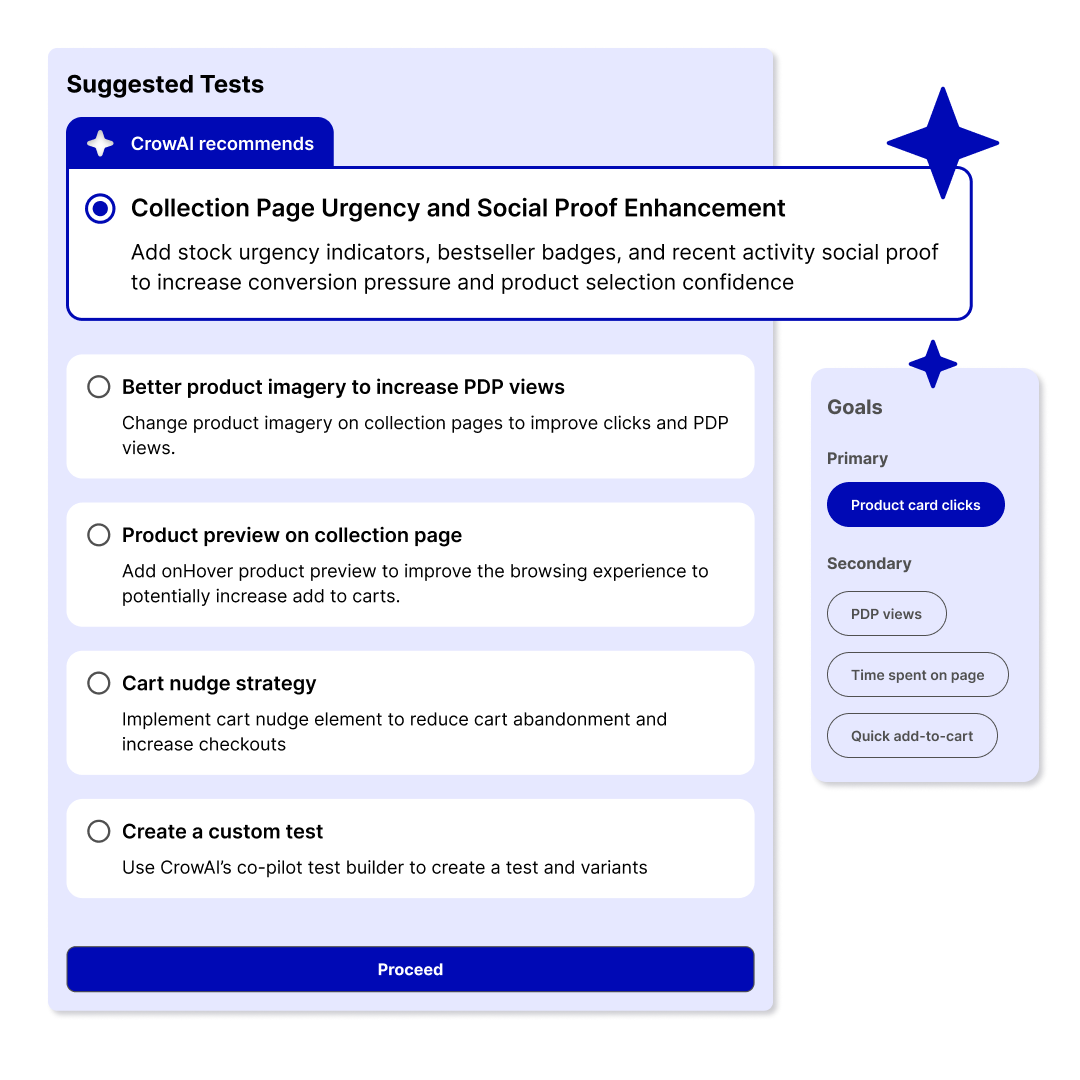 AI-powered Hypothesis Generation UI snippet